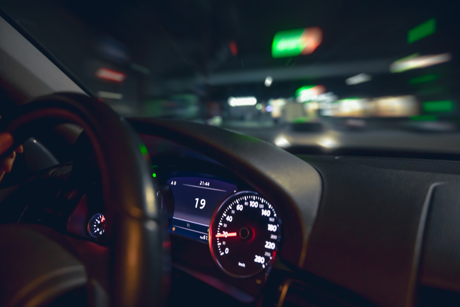 Maxi cab driver on the way to a scheduled pickup in Sydney